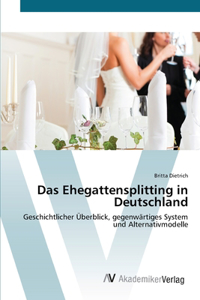 Ehegattensplitting in Deutschland