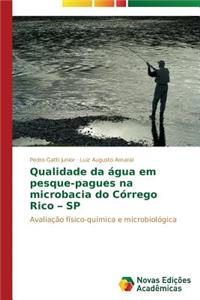 Qualidade da água em pesque-pagues na microbacia do Córrego Rico - SP