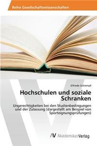 Hochschulen und soziale Schranken