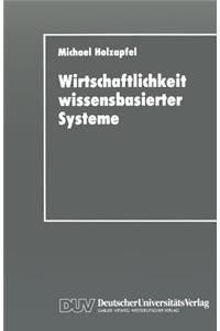 Wirtschaftlichkeit wissensbasierter Systeme