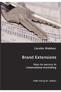 Brand Extensions- Keys to success in international marketing