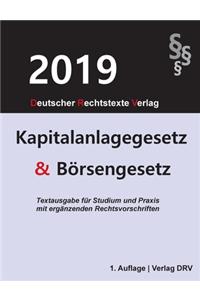 Kapitalanlagegesetz und Börsengesetz