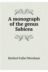 A Monograph of the Genus Sabicea