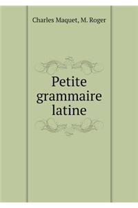 Petite grammaire latine