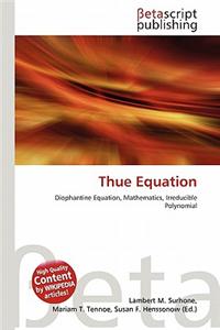 Thue Equation