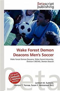 Wake Forest Demon Deacons Men's Soccer