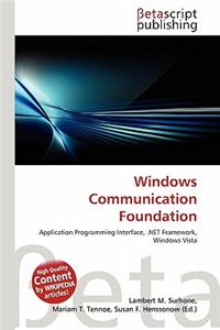 Windows Communication Foundation