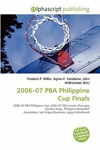 2006-07 Pba Philippine Cup Finals