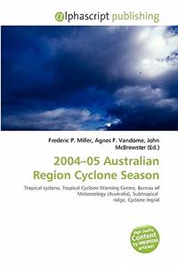 2004-05 Australian Region Cyclone Season