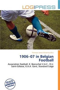 1906-07 in Belgian Football