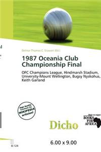 1987 Oceania Club Championship Final
