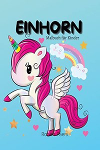 Einhorn Malbuch für Kinder