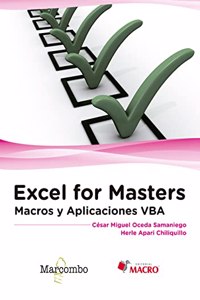 Excel for Masters . Macros y Aplicaciones VBA