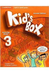 Kid's Box for Spanish Speakers Level 3 Activity Book with CD ROM and My Home Booklet