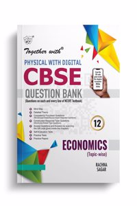 Together with Class 12 Economics (Physical with Digital) CBSE Question Bank 2025-26