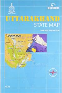 State Map - Uttarakhand