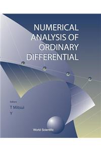 Numerical Analysis of Ordinary Differential Equations and Its Applications