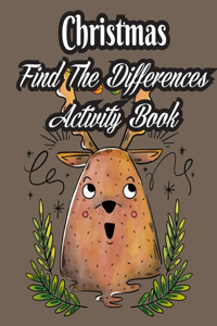 Christmas Find The Differences Activity Book