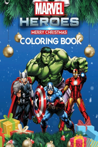 Marvel Heroes Coloring Book