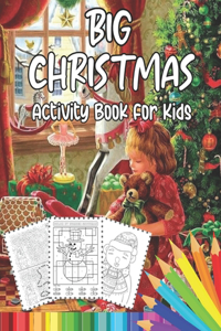 Big Christmas Activity Book For Kids