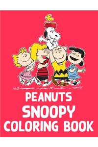 Peanuts Snoopy Coloring Book