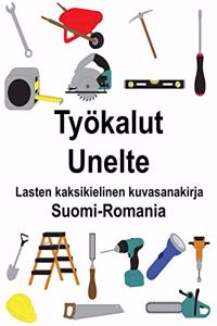 Suomi-Romania Työkalut/Unelte Lasten kaksikielinen kuvasanakirja