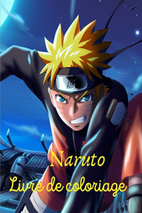 Livre de coloriage Naruto
