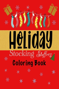 Holiday Stocking Stuffer Coloring Book