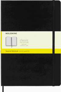 Moleskine Extra Large Squared Notebook Hard