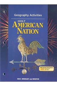 Holt American Nation Geography Activities