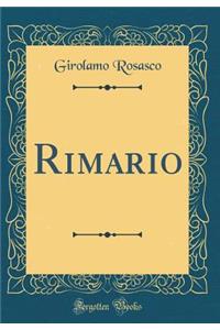 Rimario (Classic Reprint)