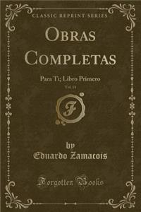 Obras Completas, Vol. 14