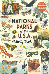 National Parks of the Usa: Activity Book