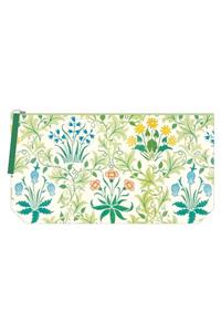 William Morris Celandine Embroidered Pouch