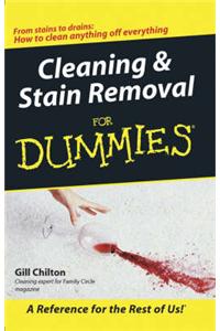 Cleaning & Stain Removal for Dummies