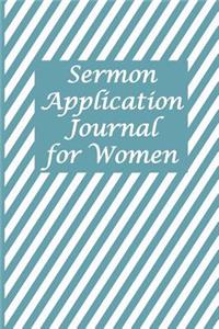 Sermon Application Journal