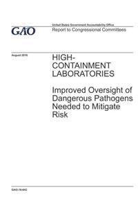 High-Containments Laboratories