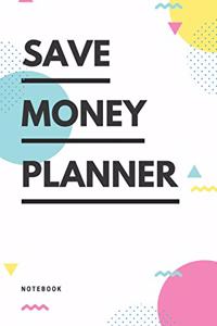 Save Money Planner Notebook