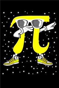 Funny dabbing pi dab dance fans journal