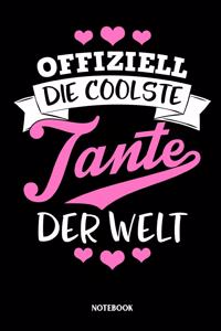 Offiziell die coolste Tante der Welt Notebook
