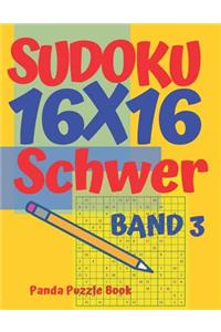 Sudoku 16x16 Schwer - Band 3
