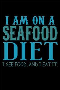 I Am On A Seafood Diet I See Food And I Eat It