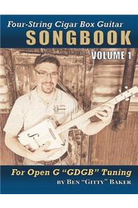 Four-String Cigar Box Guitar Songbook Volume 1