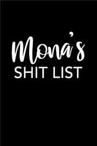 Mona's Shit List