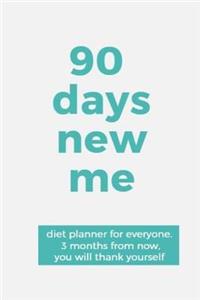 90 days new me planner