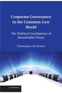 Corporate Governance in the Common-Law World