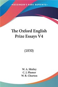 Oxford English Prize Essays V4