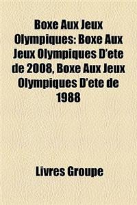 Boxe Aux Jeux Olympiques
