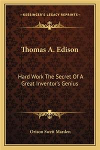 Thomas A. Edison