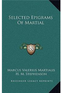 Selected Epigrams of Martial